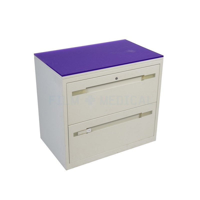Purple Topped Cabinet